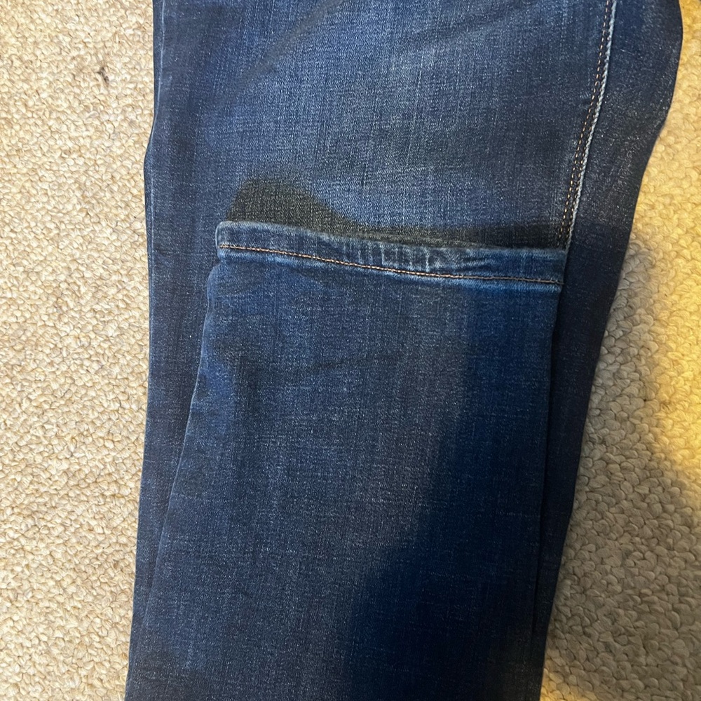 J. Jill Women's High-Rise Jeans - Deep Indigo - Picture 4 of 6